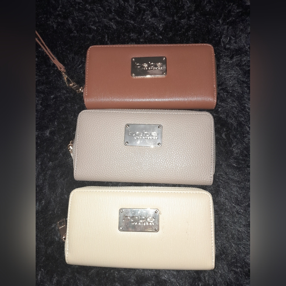 BEBE Set Of 3 Wallets